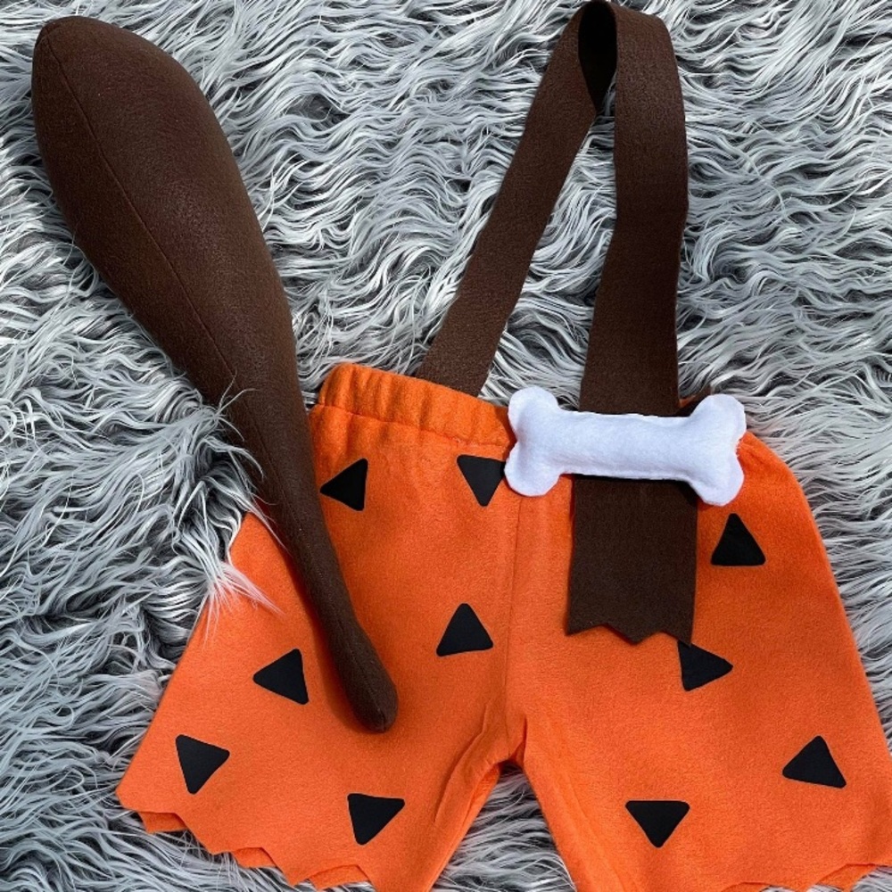 Toddler Flinstones costume